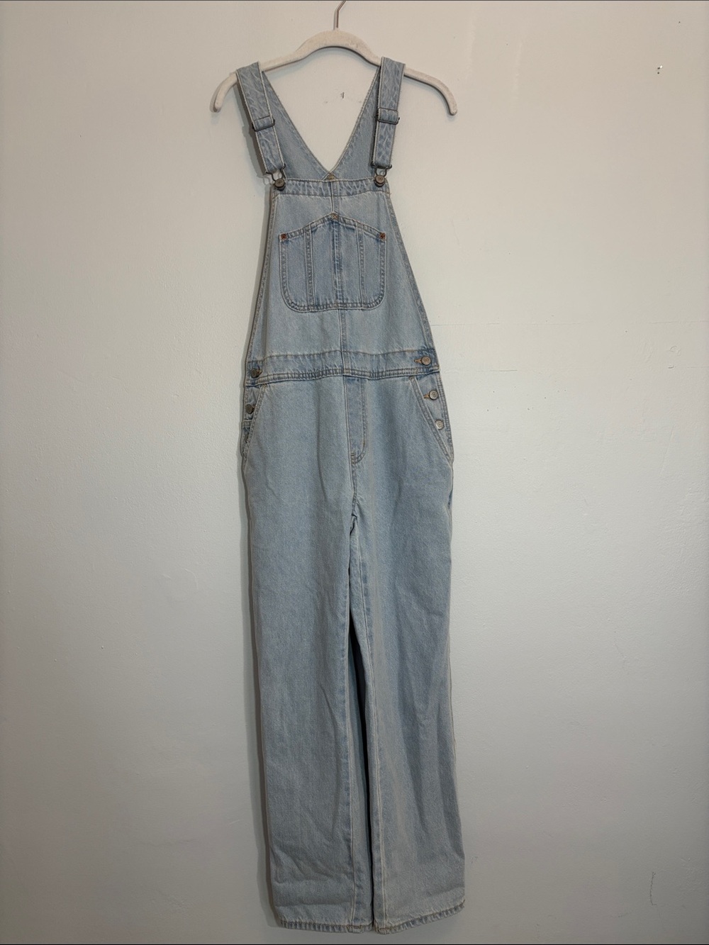 Old Navy Light Wash Denim Overalls